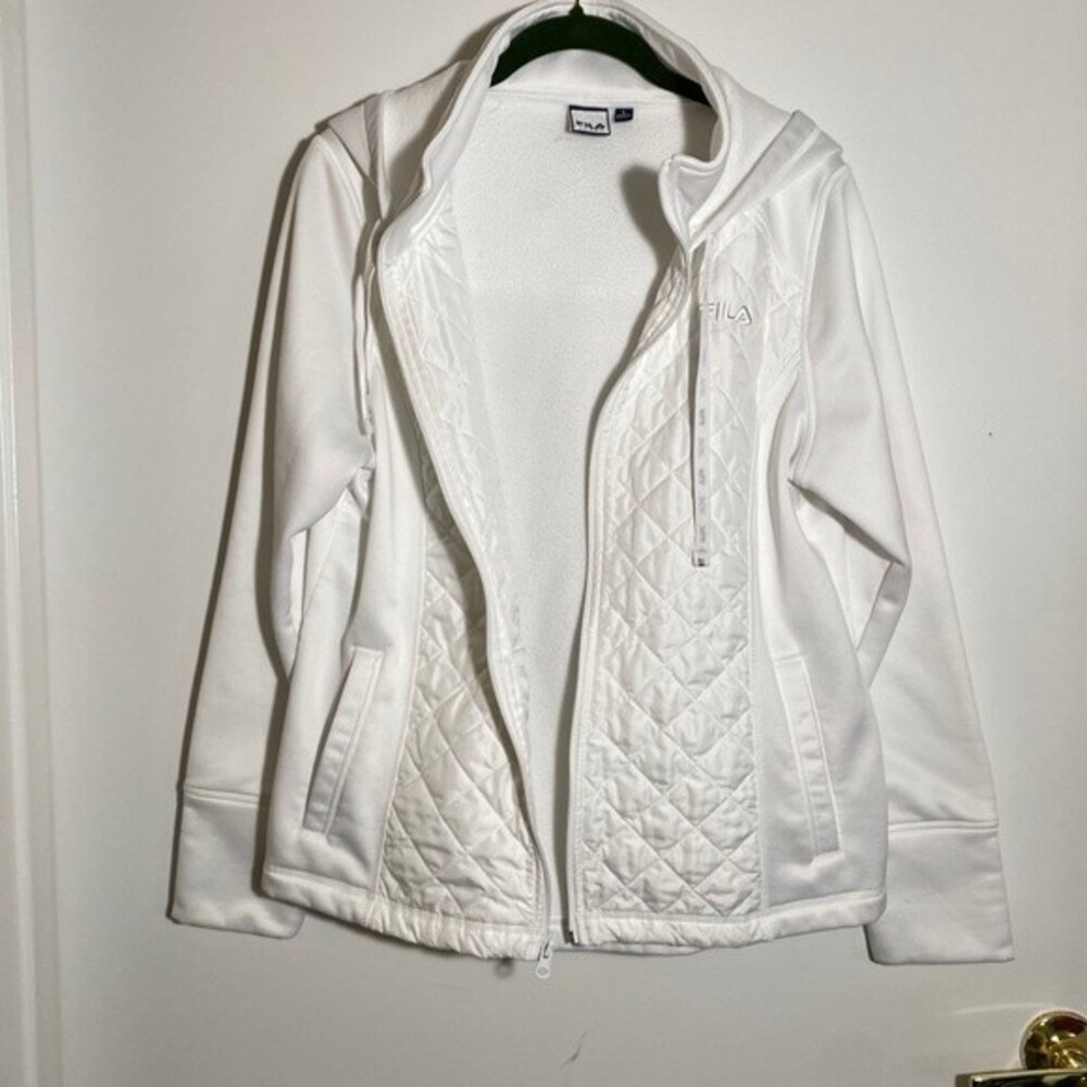 A2❄️By Fils sport hooded jacket Lightly quilt it